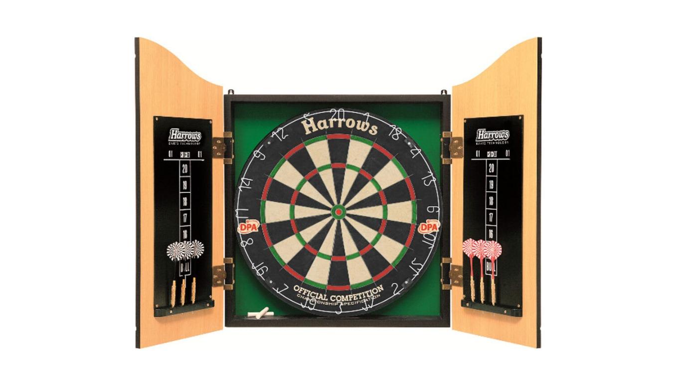 Harrows Pros Choice Combo Dartboard Set