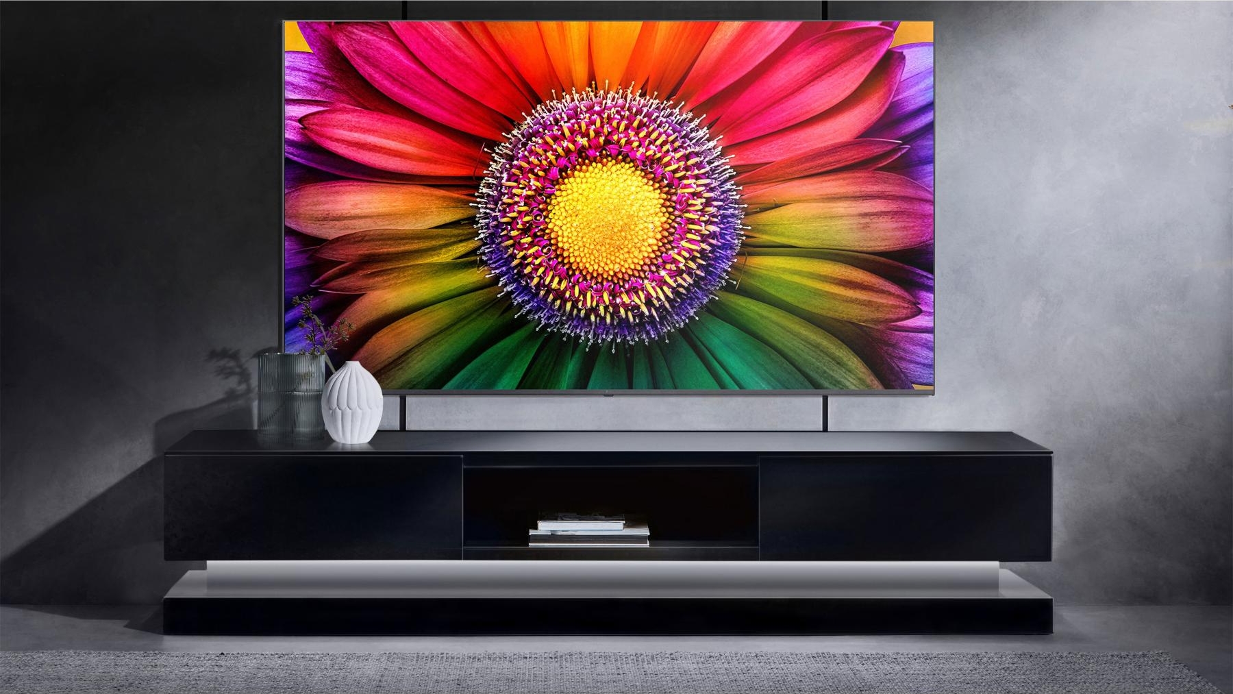 Ica 240cm TV Unit - Black
