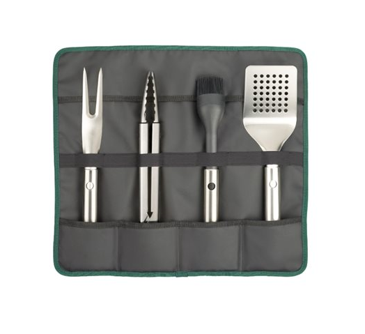 Joseph Joseph 4-Piece Stainless-Steel BBQ Utensil Set