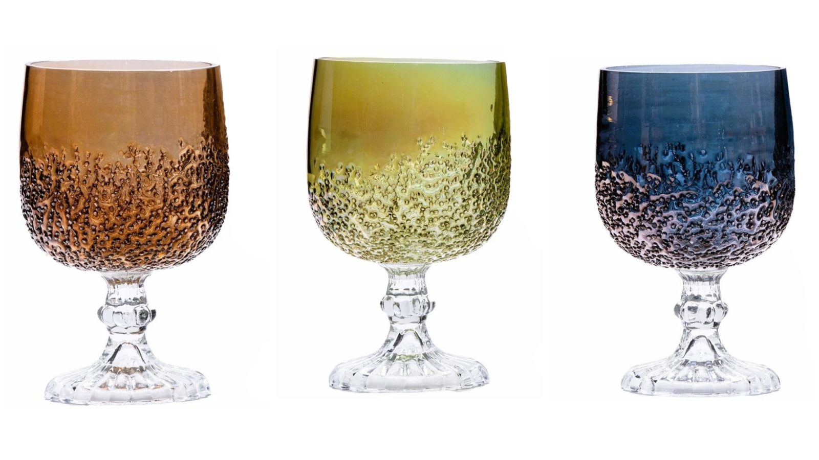 SSH Collection 20cm Beker Tall Glass Goblet