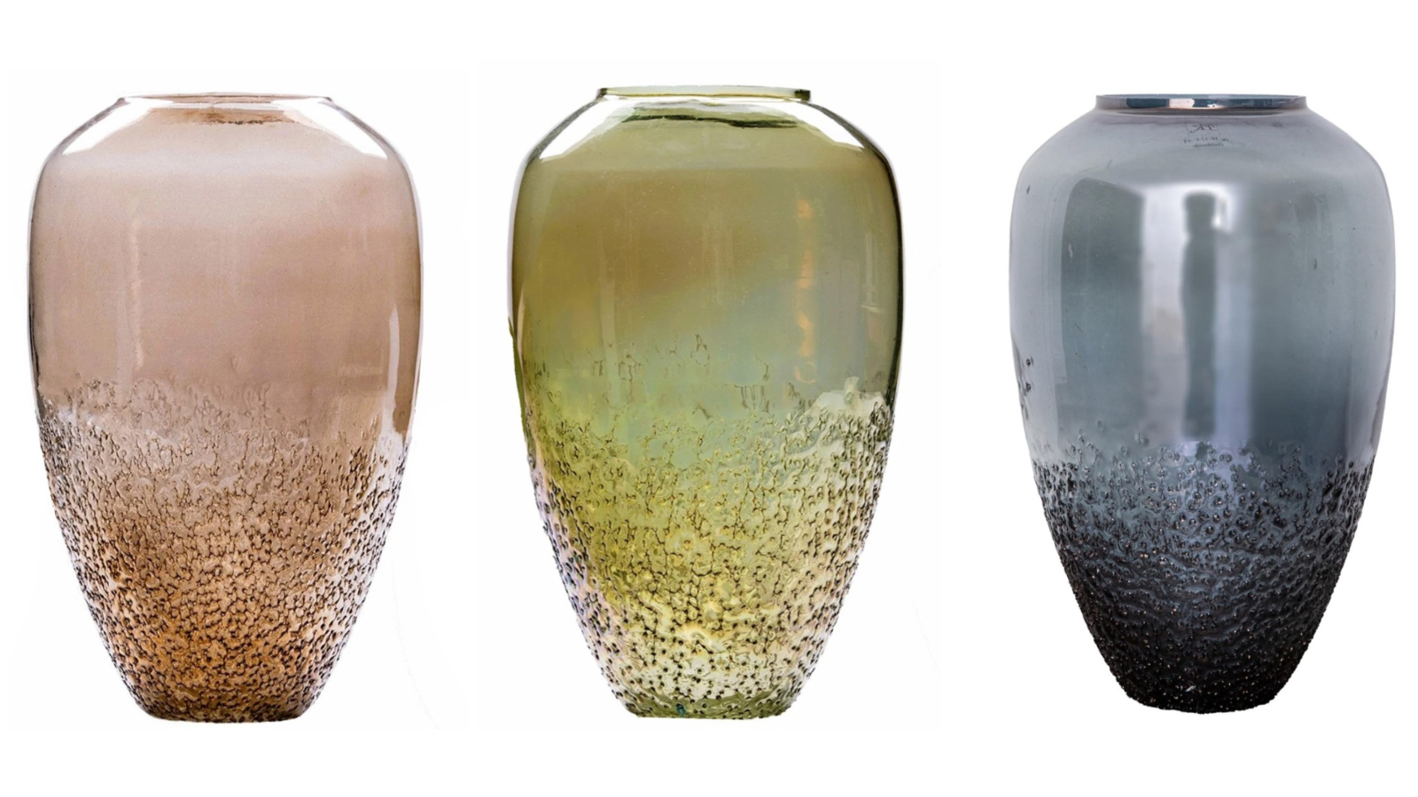 SSH Collection 23cm Indi Tall Glass Vase
