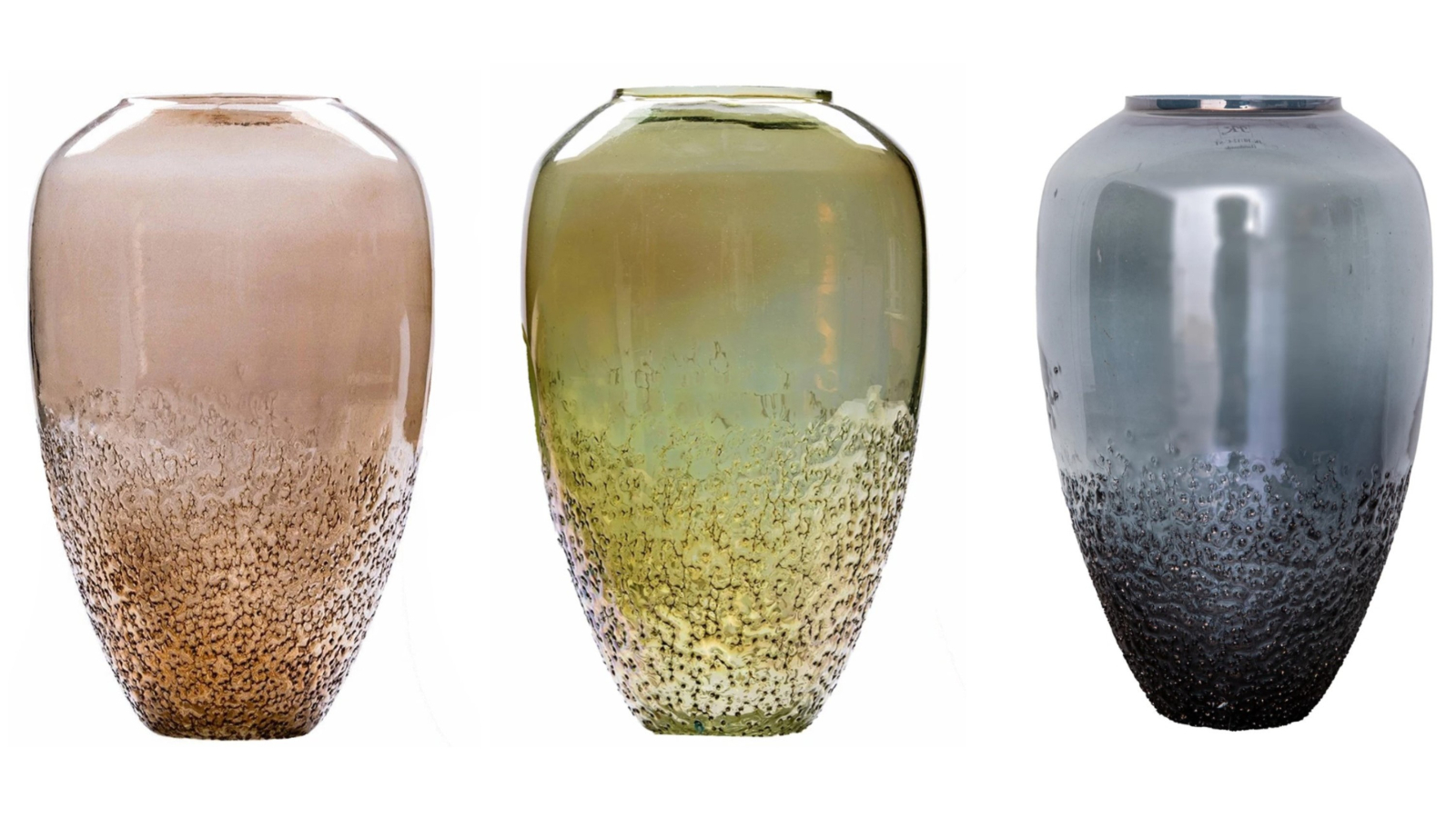 SSH Collection 31cm Indi Tall Glass Vase