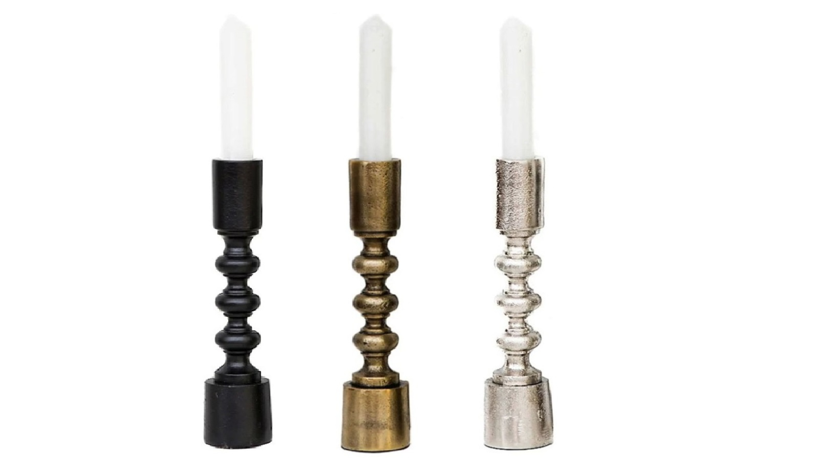 SSH Collection Ripple 22cm Single Candle Stand