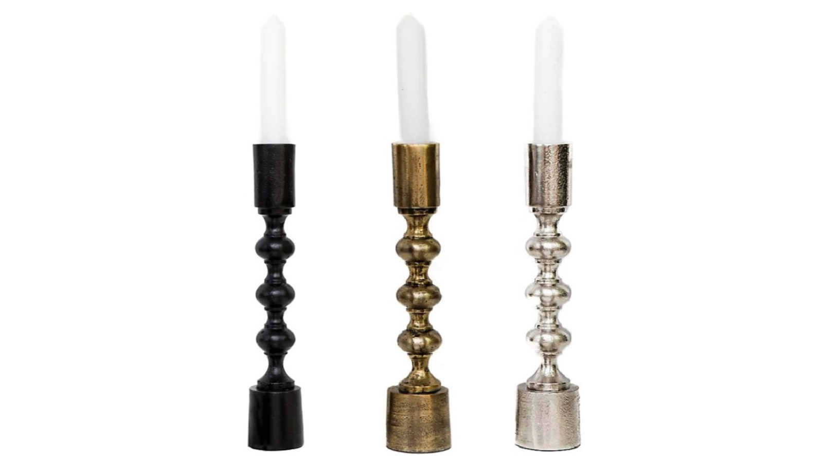 SSH Collection Ripple 25cm Single Candle Stand