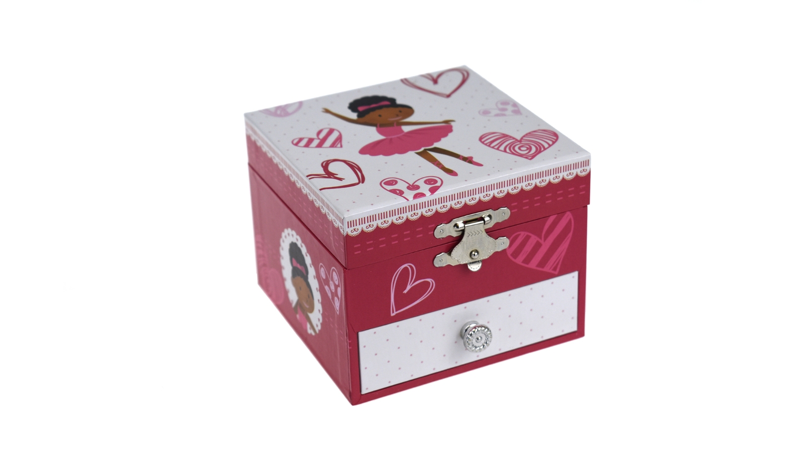 Kaper Kidz Misty Ballerina Square Music Box