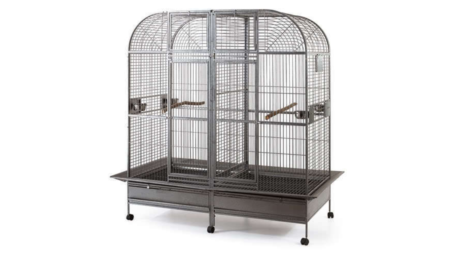 Flyline Double Cage with Center Divider for Bird