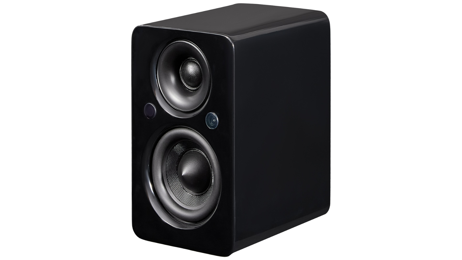 Jamo Mini MKII Active Bookshelf Speaker - High Gloss Black
