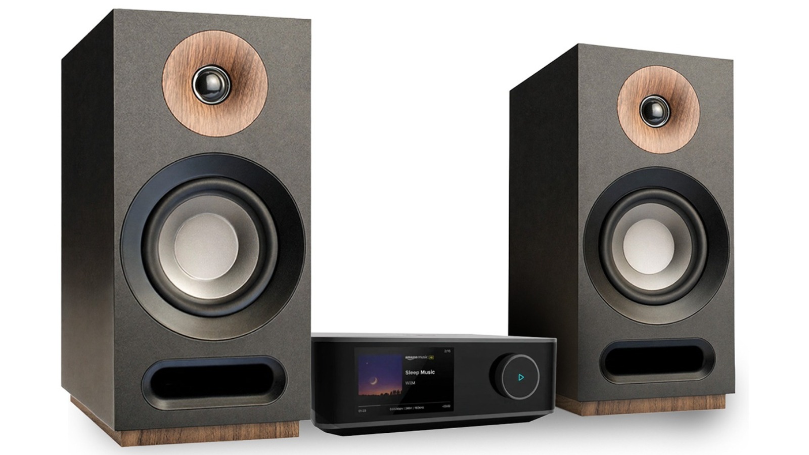 Jamo S803 Studio Speaker with WiiM Amp Ultra Stereo System