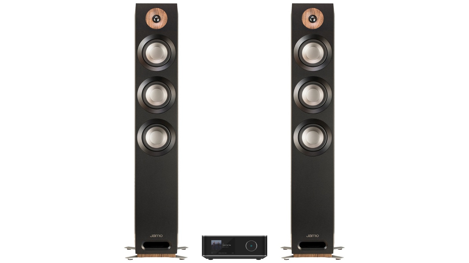 Jamo S809 Floor Standing Speaker with WiiM Amp Ultra