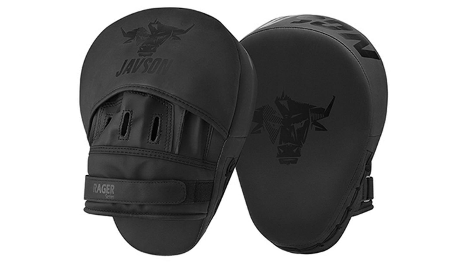 Javson Curved Boxing Strike Focus Pads - Black