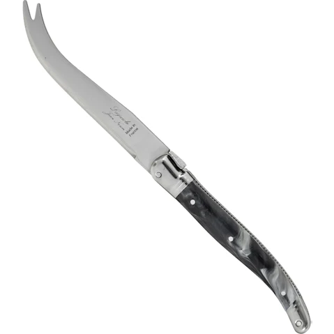 Laguiole Jean Neron Cheese Knife - Black Horn
