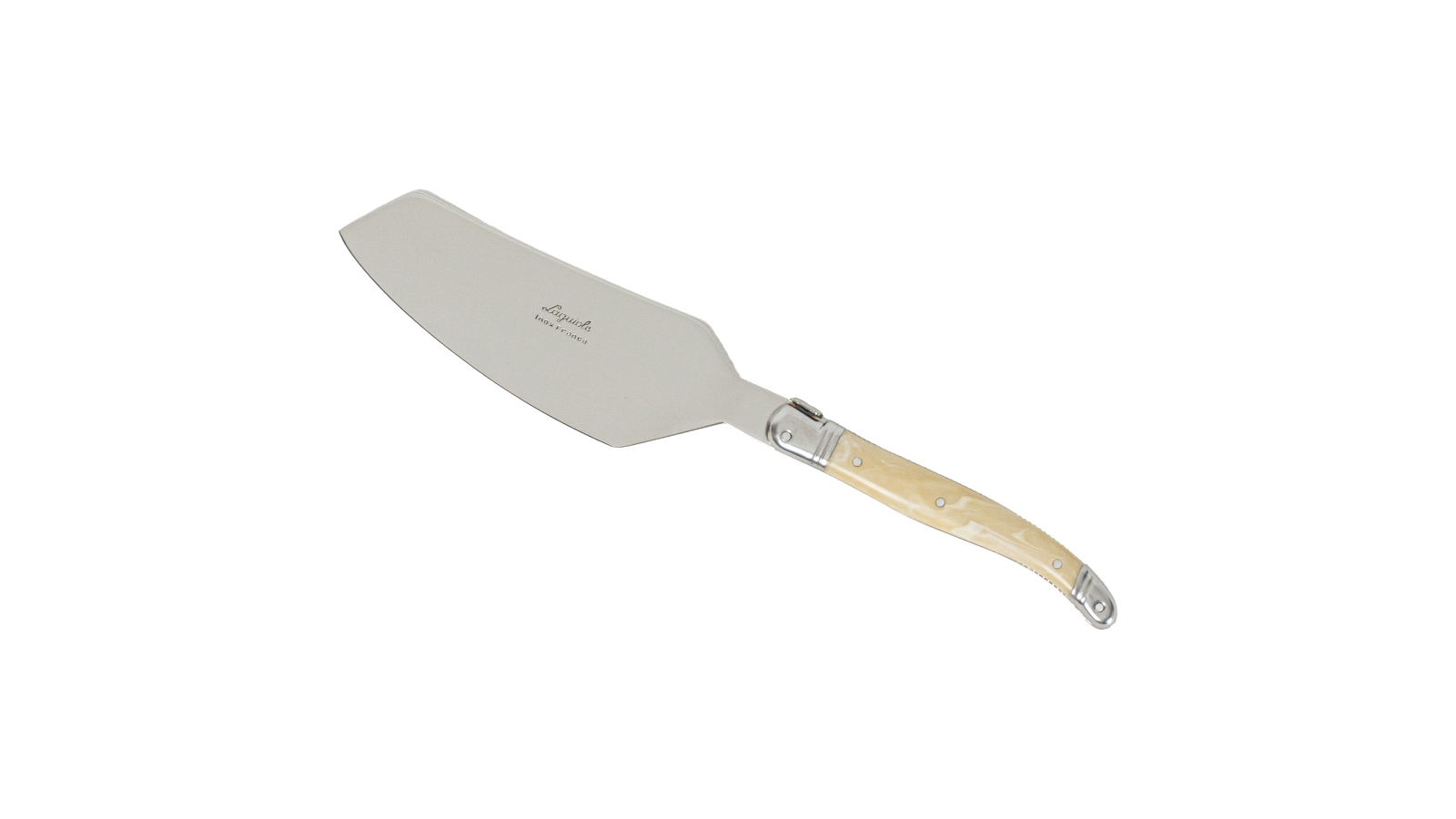 Laguiole Jean Neron Cake Slicer - Light Horn