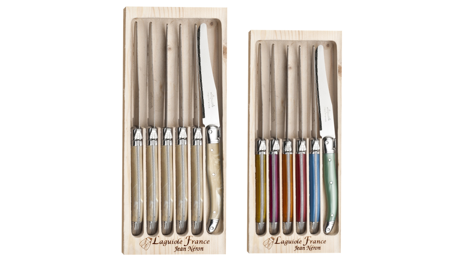 Laguiole Jean Neron Set of 6 Table Knife