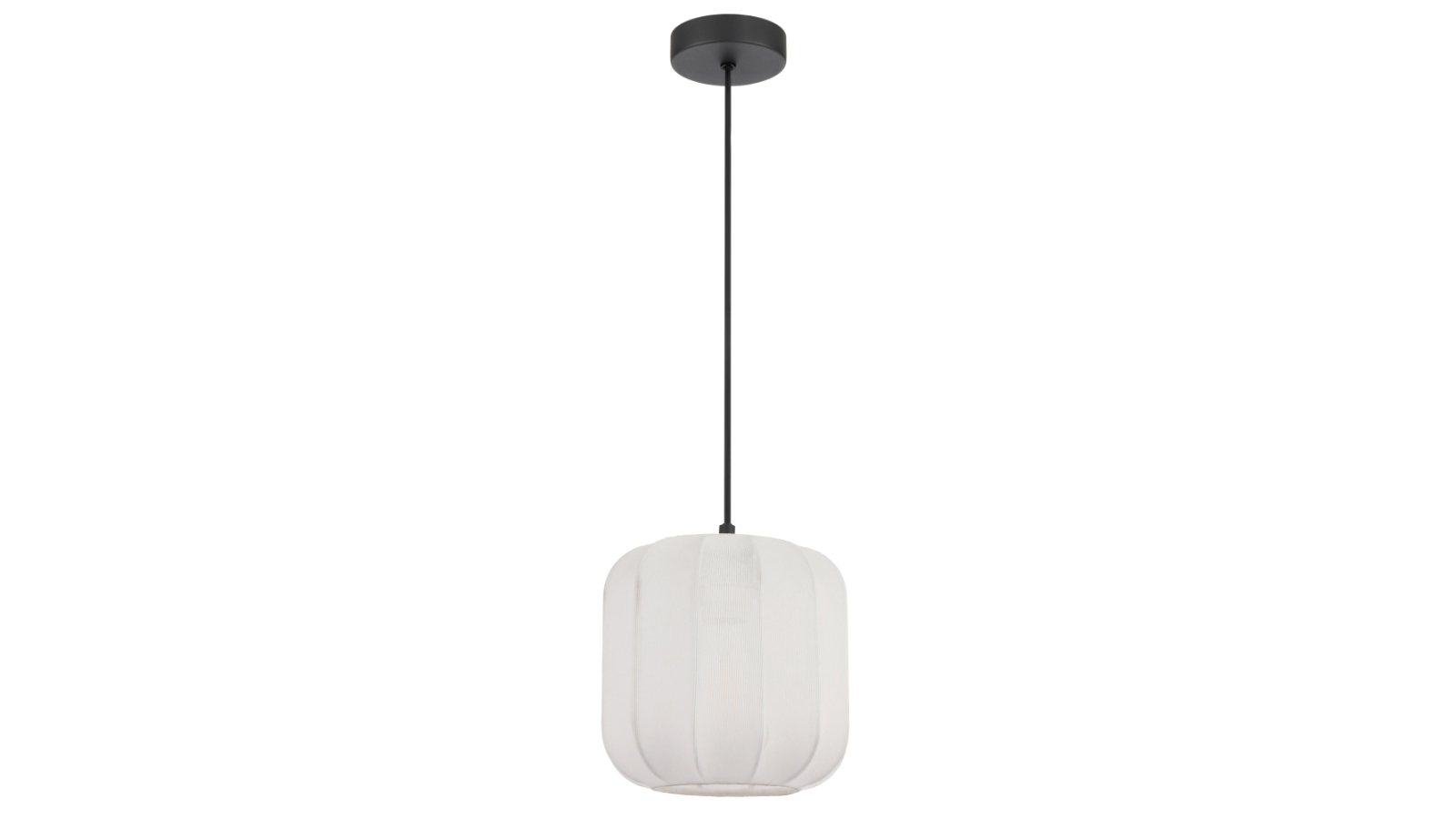 Pretty & Practical Norashade Minimalist White Pendant Light