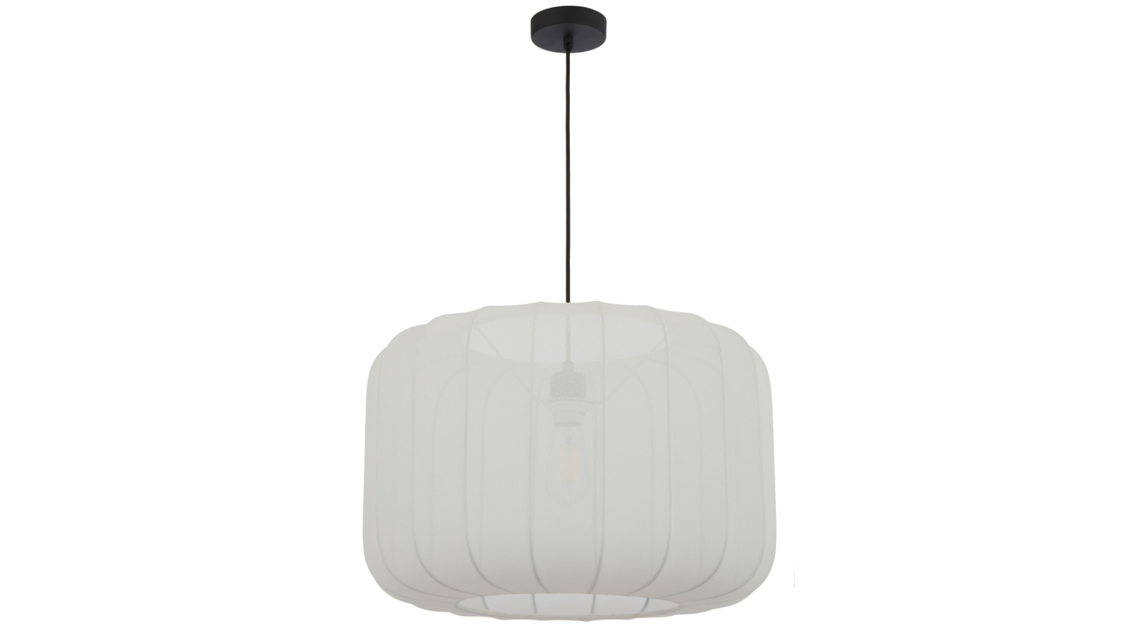 Pretty & Practical Rivamont Large White Pendant Light
