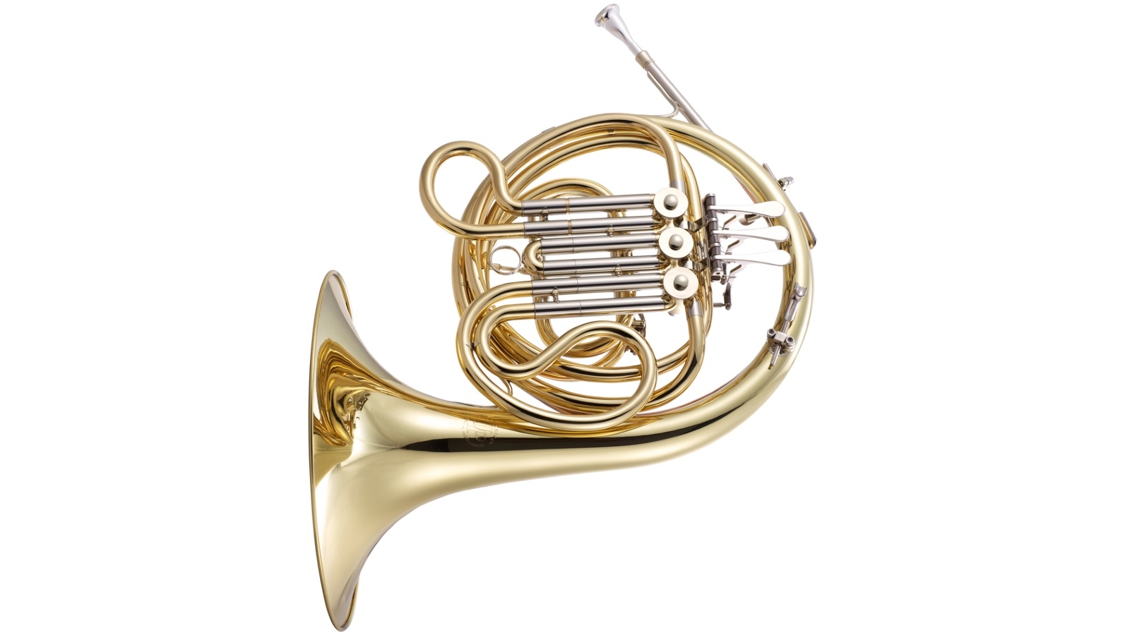 John Packer Single F French Horn - Gold Lacquer
