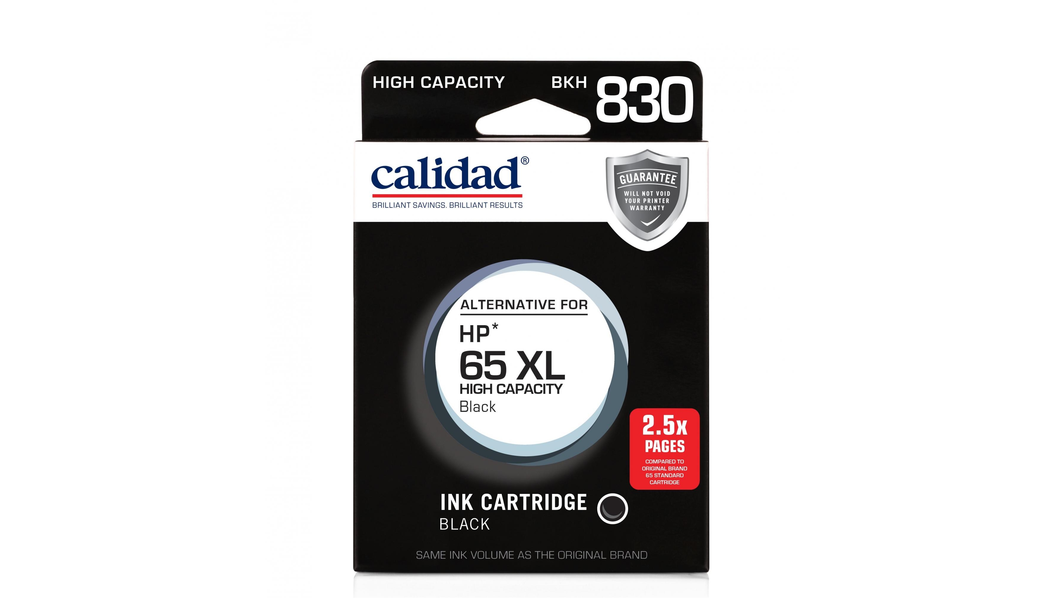 Calidad HP 65 XL Ink Cartridge - Black