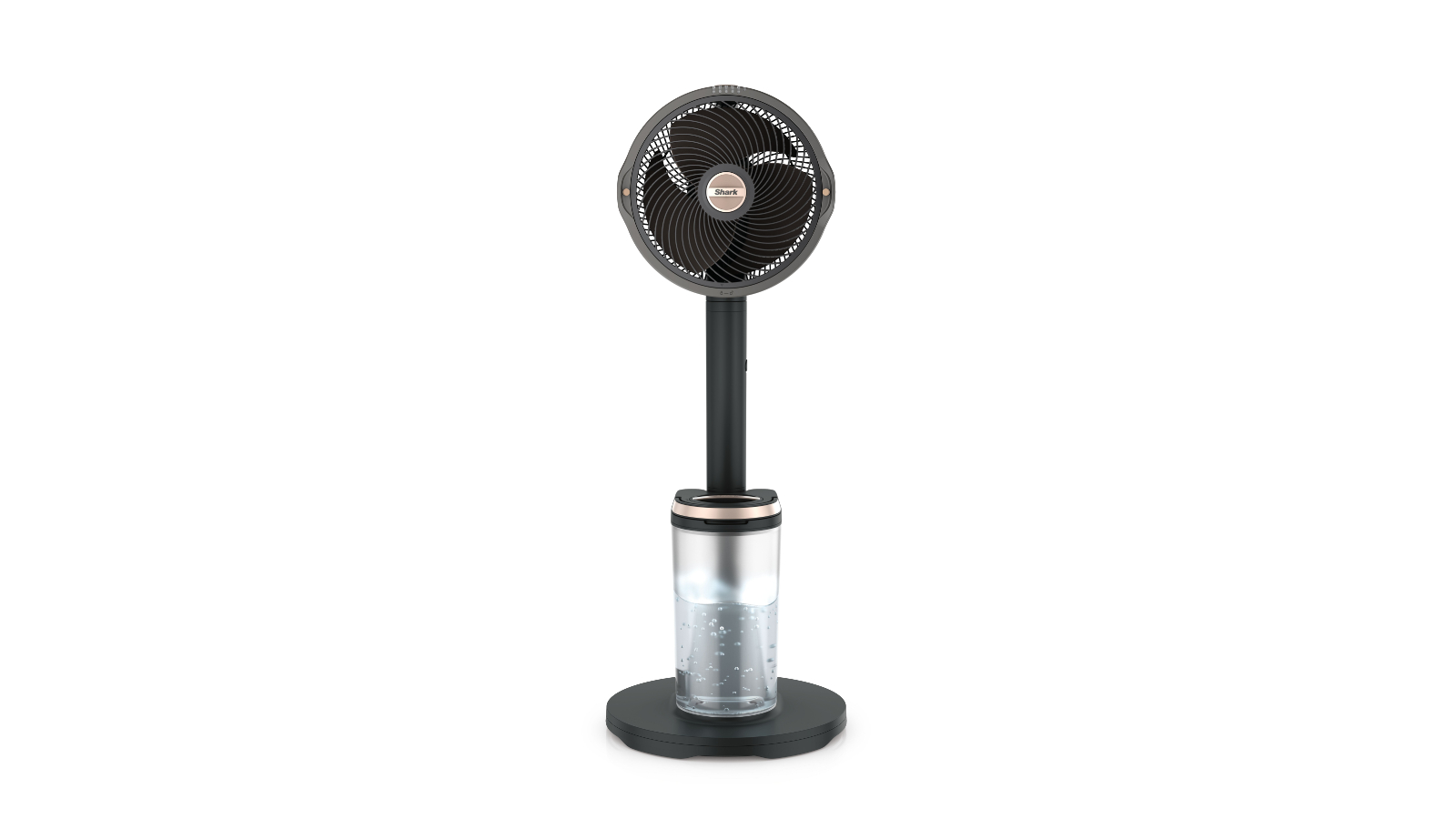 Shark FlexBreeze Pro Mist Indoor Outdoor Pedestal and Table Fan with Water Tank - Dark Grey