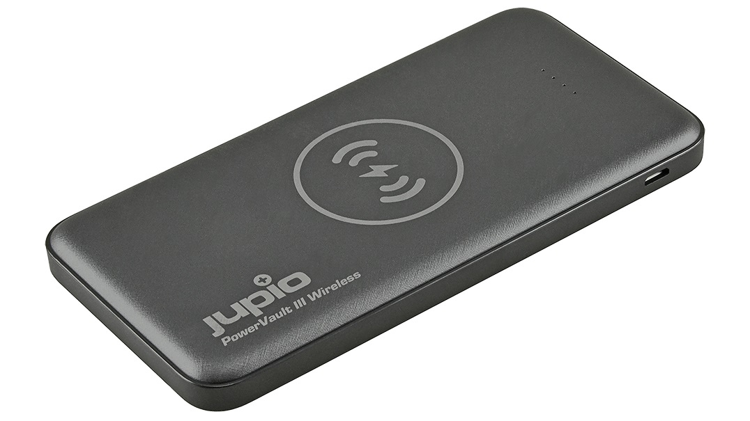 Jupio PowerVault III 2-Port USB & Wireless 10000mAh Power Bank