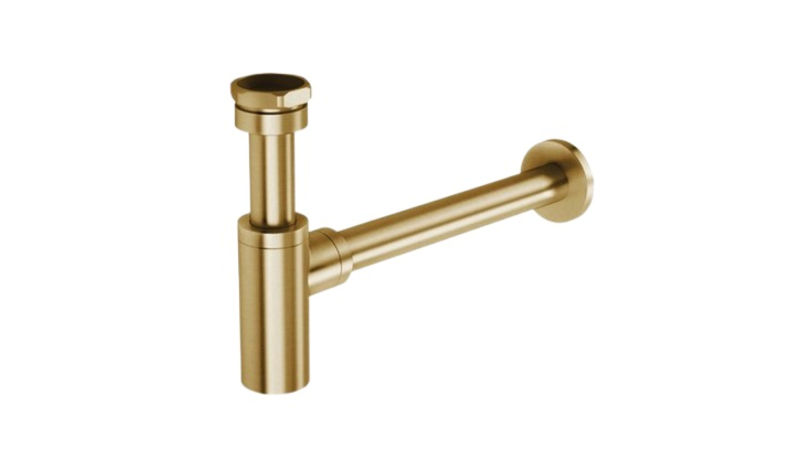 ADP Waterloo Bottle Trap - Brushed Brass