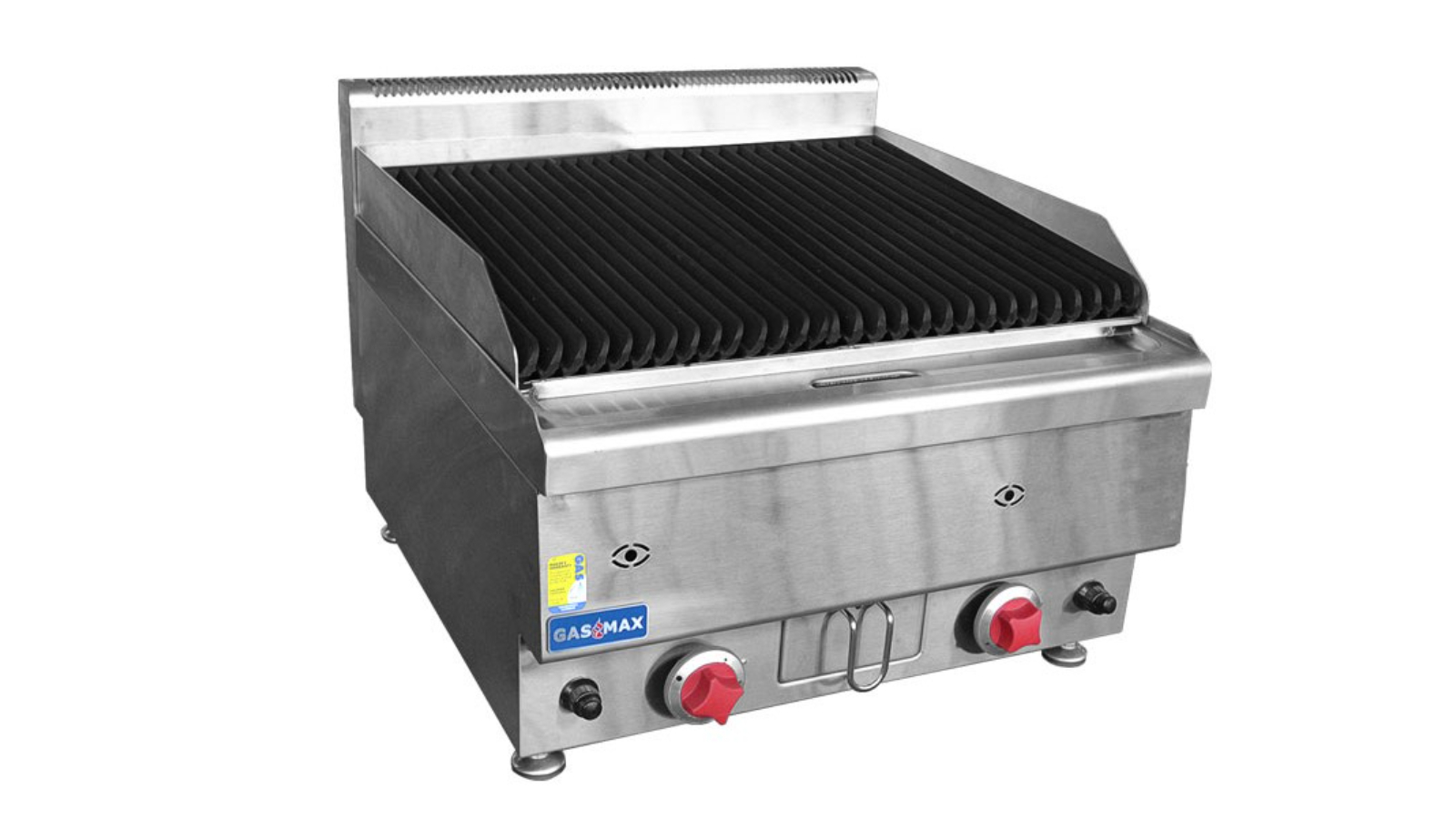 F.E.D JUS-TRH60LPG Commercial Benchtop 2 LPG Burner Char Grill