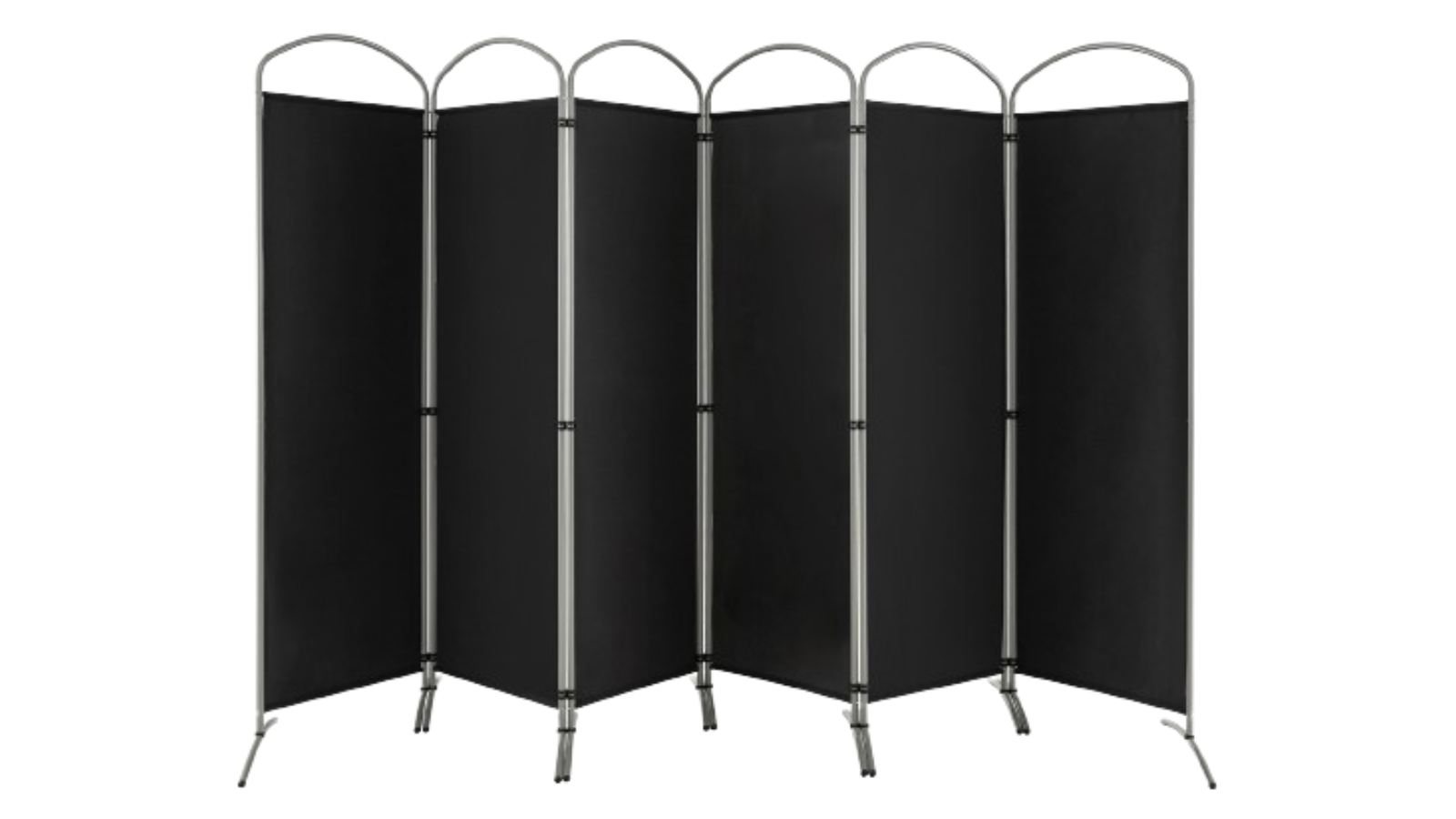 Costway 6-Panel Folding Room Divider - Black