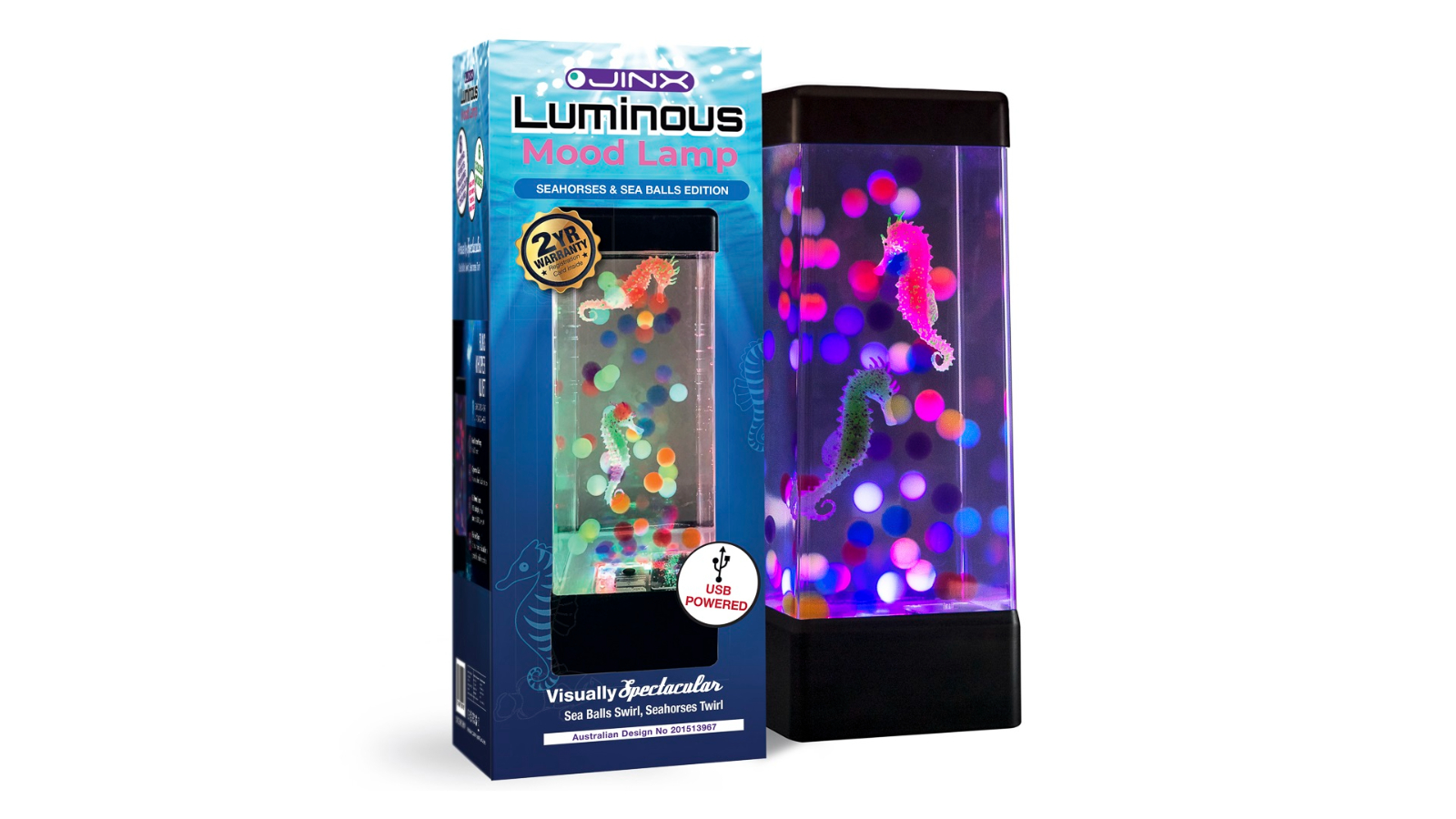 Jinx Luminous Seahorses/Sea Ball Mood Lamp