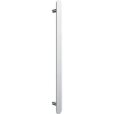 Linsol Allegra 12V Flat Bar Vertical Heated Towel Rail - Chrome