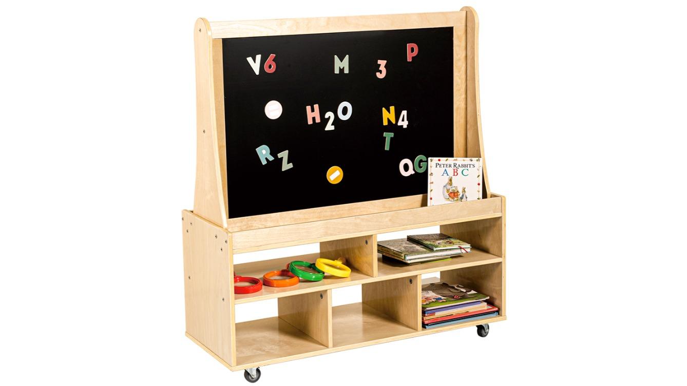 Jooyes Double Sided Wide White and Black Drawing Board Harvey Norman