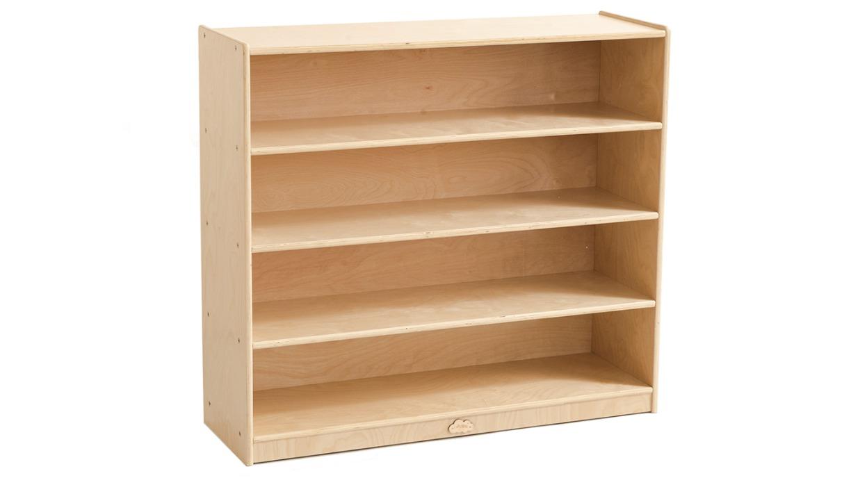 Jooyes Kids 4 Shelf Bookcase Organiser Storage