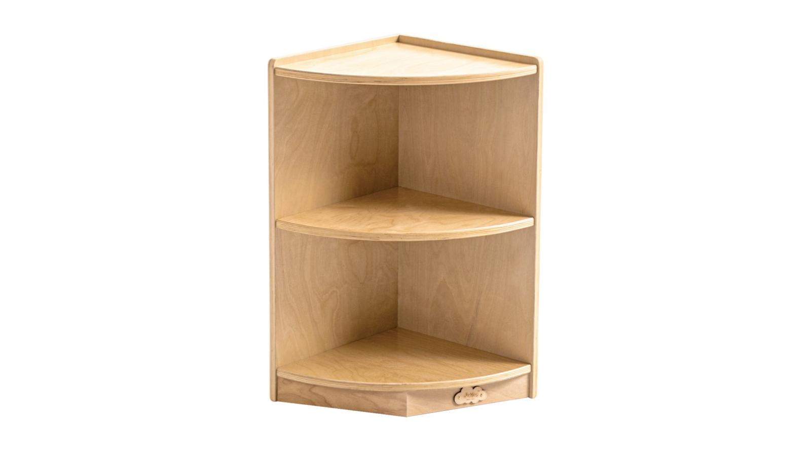 Jooyes 2-Tier Kids Corner Shelf Wooden Storage Cabinet