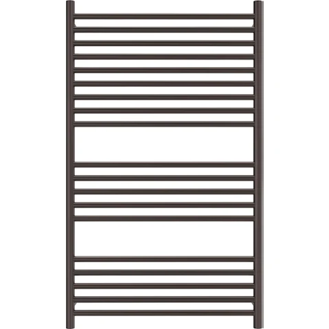 Linsol Allegra 19 Bar Wide Heated Towel Rail - Gunmetal