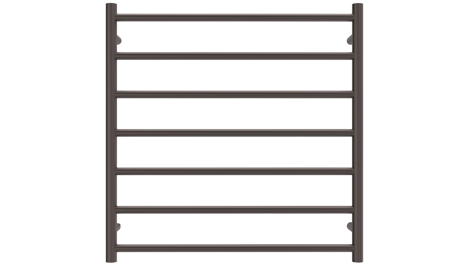 Linsol Allegra 7 Bar Heated Towel Rail - Gunmetal