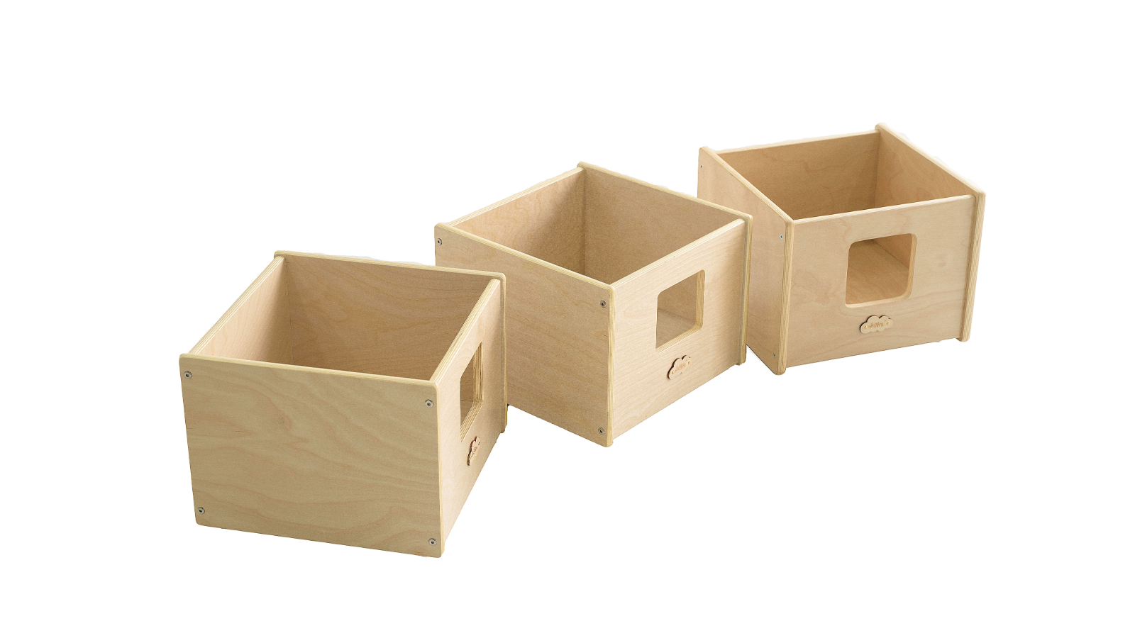 Jooyes Set of 3 Movable Kids Storage Bins