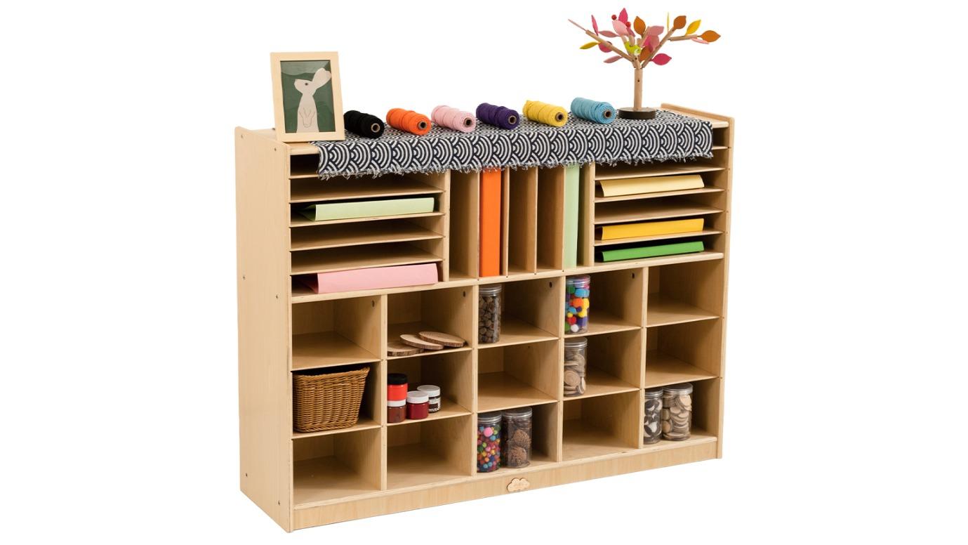 Jooyes 15 Cubby Kids Storage Cabinet