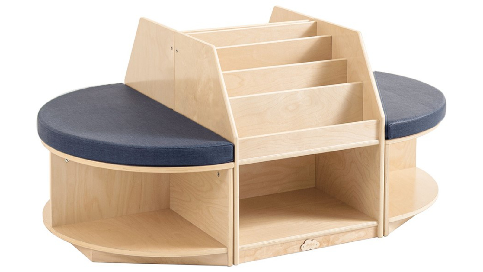 Jooyes Kids Birch Plywood Reading Island - Blue