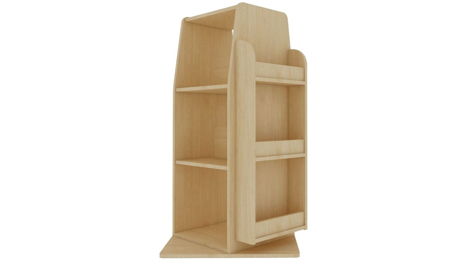 Jooyes Kids Revolving Wooden Bookcase Harvey Norman
