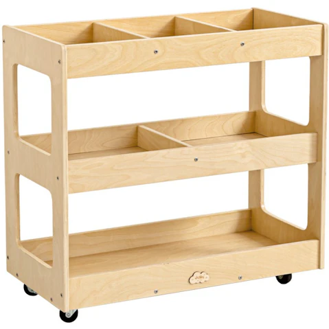 Jooyes Kids Art Craft Material Trolley