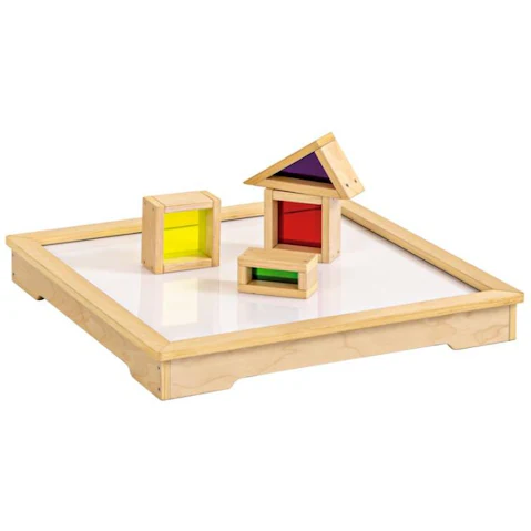 Jooyes Kids Portable LED Light Table Sensory Play Light Box