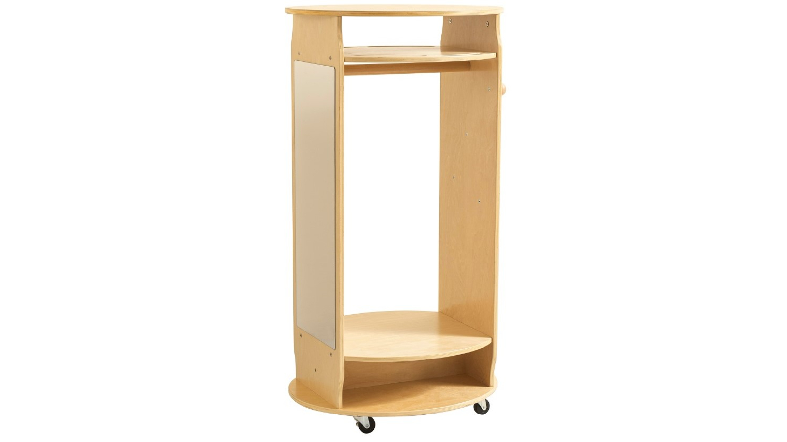 Jooyes Kids Role Play Costume Dress Up Trolley with Mirror
