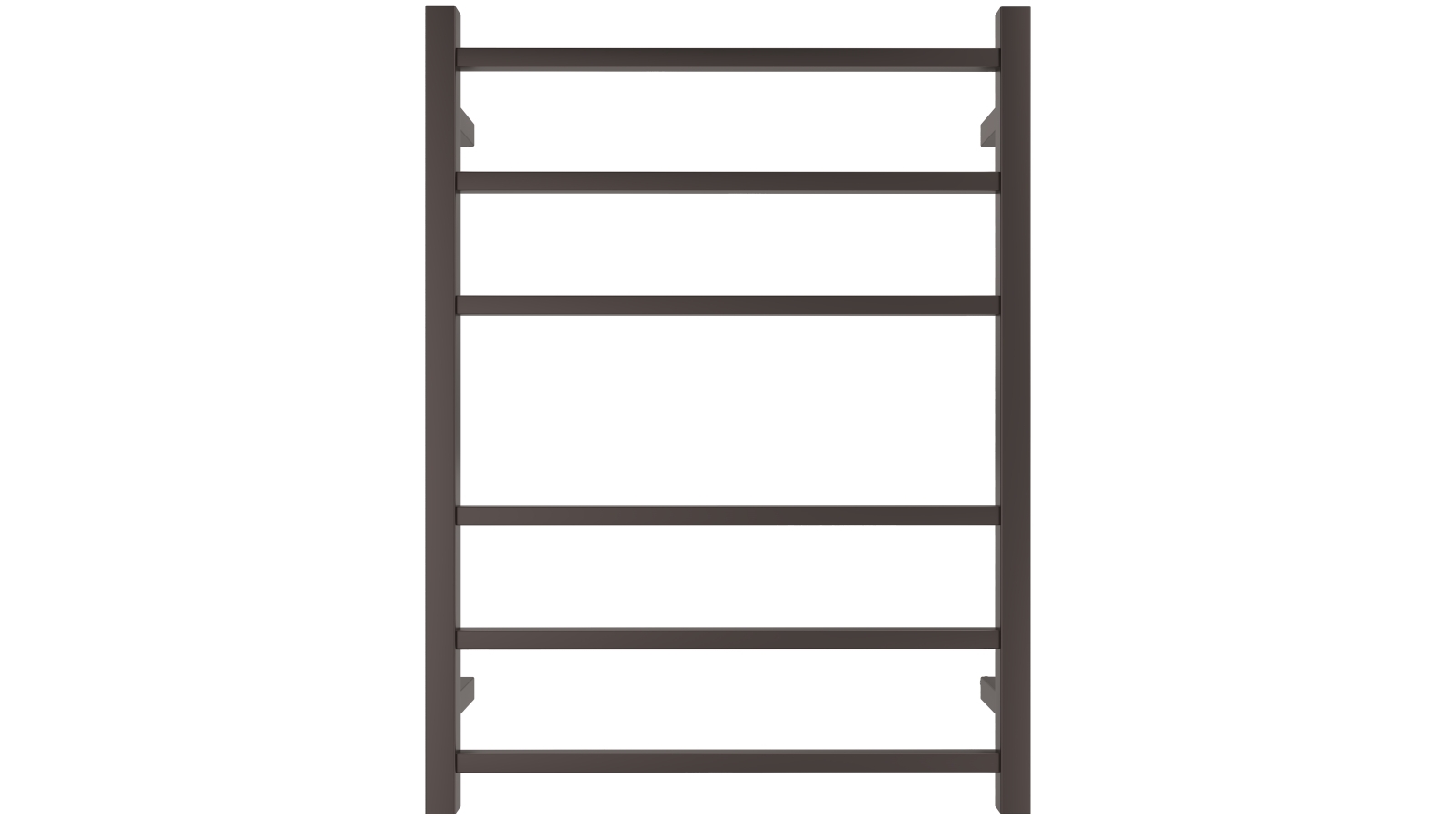 Linsol Spirit 6 Bar Heated Towel Rail - Gunmetal