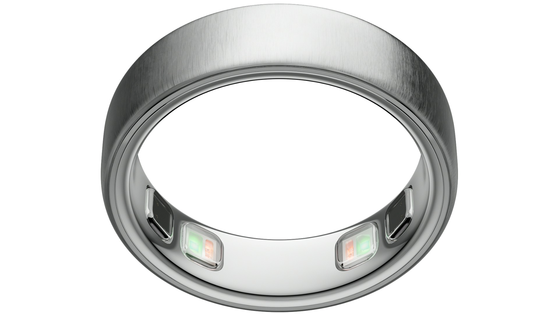 Oura Ring 5 - Brushed Silver Size 6