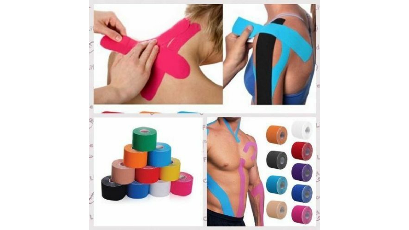 Morgan Sports Kinesiology Muscle Tape (5m x 5cm)