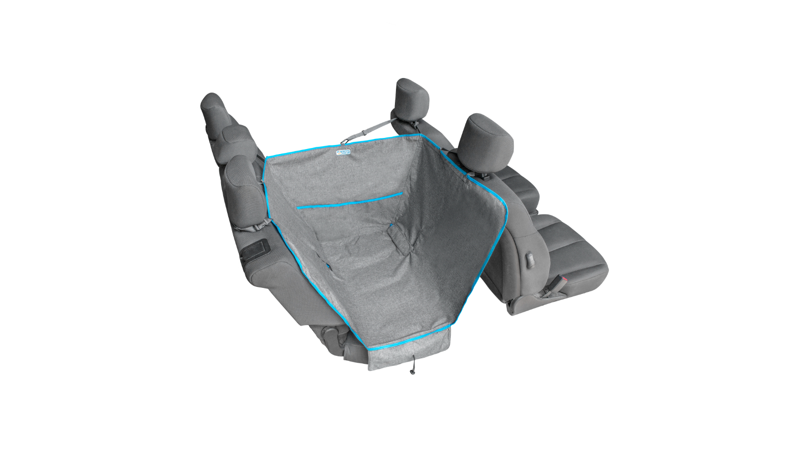 Kurgo Heather Half Hammock - Grey