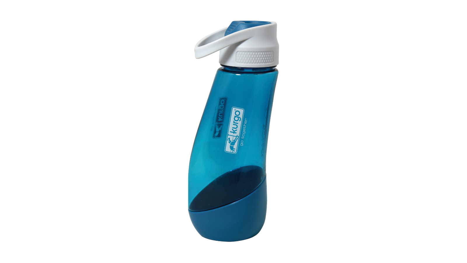 Kurgo Gourd Water Bottle and Bowl - Blue