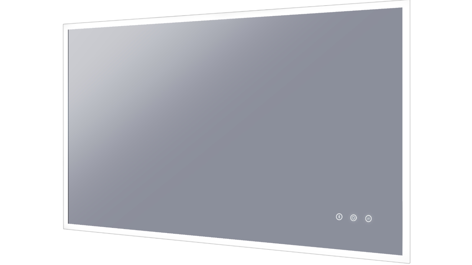 Remer Kara 1200mm LED Mirror with Light Colour Switch, Demister & Bluetooth Speaker