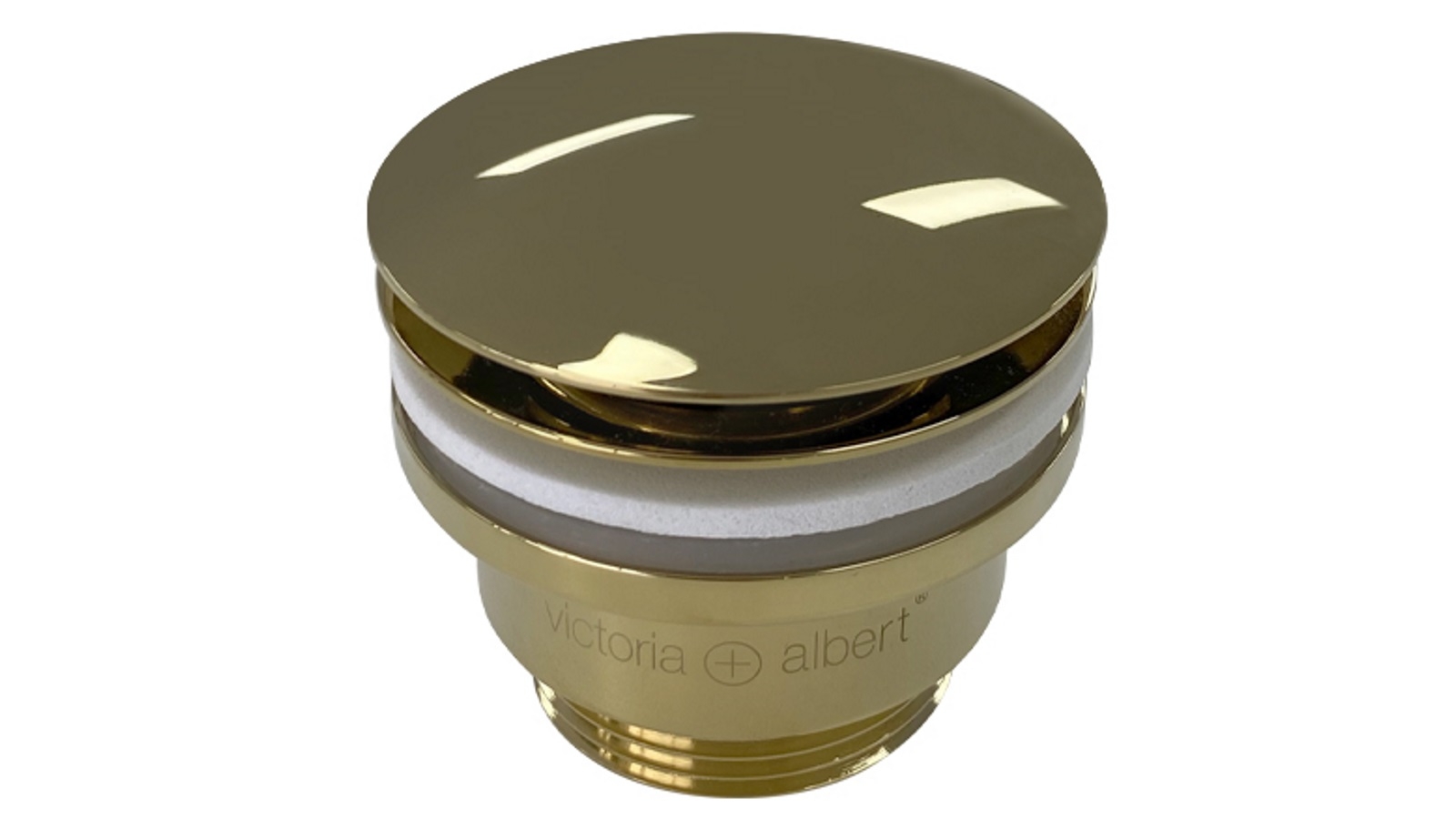 Victoria & Albert Pop-up Plug & Waste for Basin - Polished Brass
