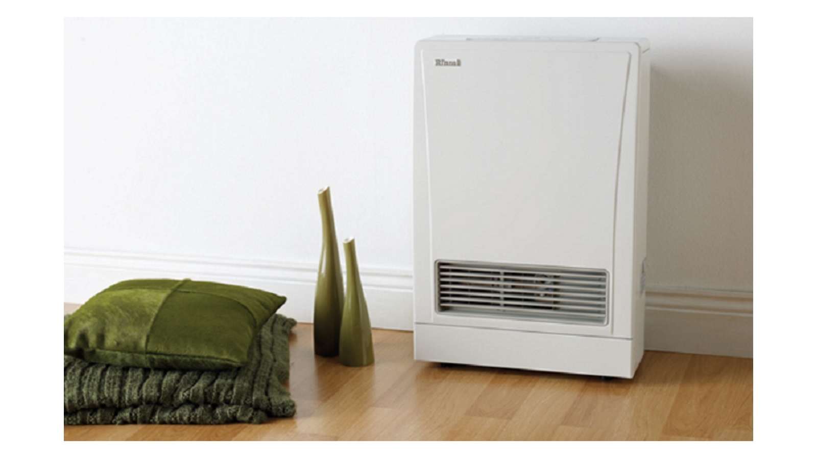 Rinnai EnergySaver 309FT Flued Gas Fan Heater White Harvey Norman