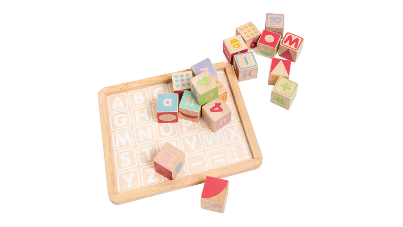 LeToyVan Petilou ABC Wooden Blocks Harvey Norman