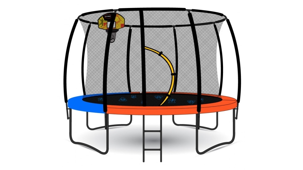 Kahuna Pro 12ft Trampoline - Basketball